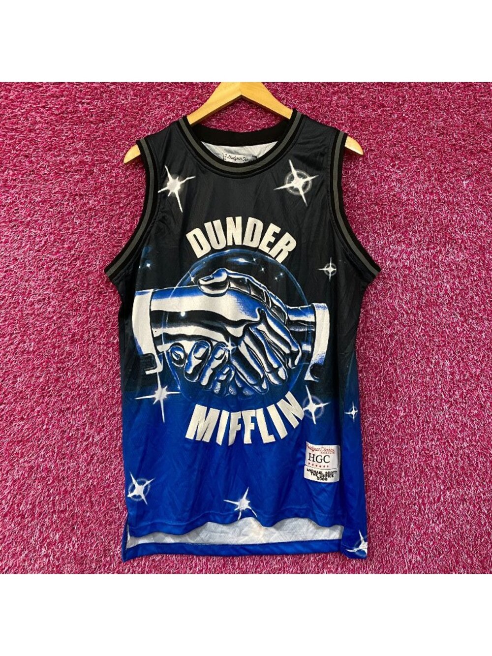 Headgear Classics Dunder Mifflin Basketball Jersey XL
